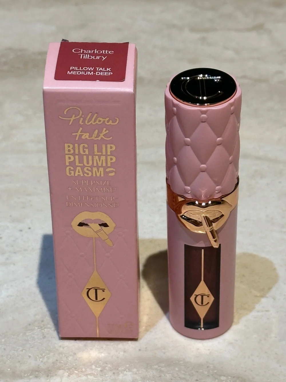 Charlotte Tilbury Pillow Talk Big Lip Pumpgasum - Medium to Deep